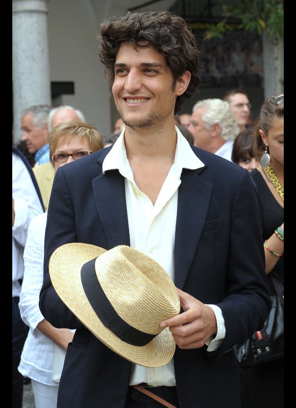 Louis Garrel, membre du jury, lors du festival de Locarno au mois d'août, édition 2011