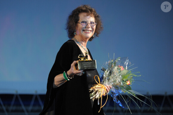 Claudia Cardinale lors du festival de Locarno au mois d'août, édition 2011