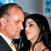 Jesse James et sa fiancée Kat Von D lors d'une soirée à Los Angeles en avril 2011