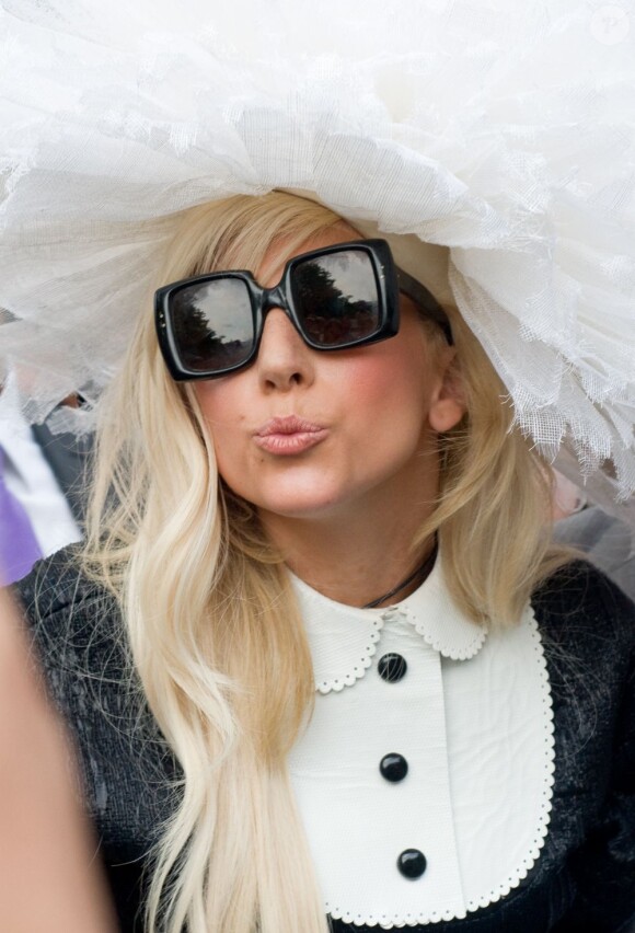 Lady Gaga le 18 août 2011 à New York 
