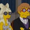 Lady Gaga auprès d'Elton John dans Les Simpson
