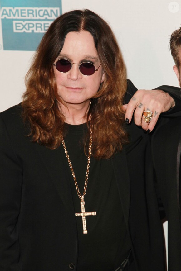 Ozzy Osbourne à New York en avril 2011