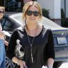 Hilary Duff, enceinte, se promène dans les rues de Los Angeles le 24 août 2011