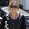 Hilary Duff, enceinte, se promène dans les rues de Los Angeles le 24 août 2011