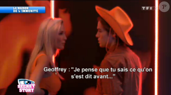 Geoffrey et Marie se retrouvent dans Secret Story 5, lundi 29 août 2011 sur TF1