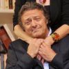 Patrick Guillemin lors du filage de la pièce de théâtre Le Technicien au théâtre du palais royal à Paris en septembre 2010