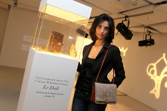 Pauline Delpech lors du vernissage de l'exposition L'art, l'amour, la mode. Le 1er septembre  2011