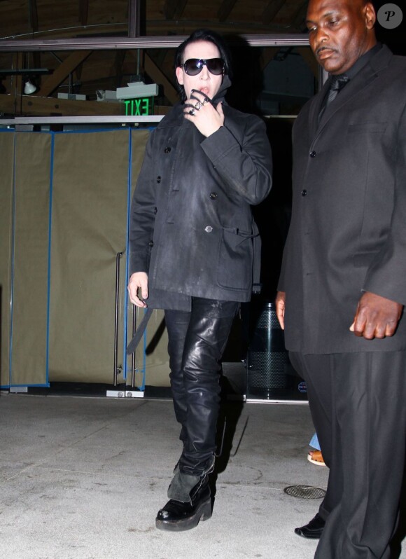 Marilyn Manson à Los Angeles le 1er septembre 2011