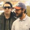 Shia LaBeouf et Marilyn Manson à Los Angeles le 1er septembre 2011