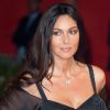 Monica Bellucci lors de la projection du film Un été brûlant, à Venise. 2 septembre 2011