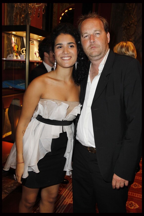 Sabrina Ouazani et Xavier Beauvois lors de la cérémonie d'ouverture du Festival du cinéma américain de Deauville. Le 2 septembre 2011