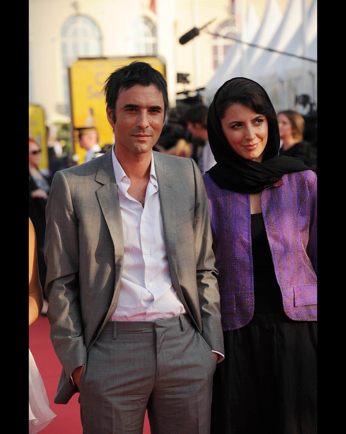 Photo : Samuel Benchetrit et Leila Hatami à la cérémonie d'ouverture du 