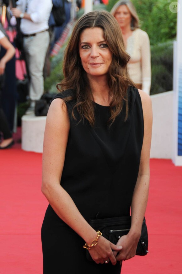 Chiara Mastroianni à la cérémonie d'ouverture du Festival du cinéma américain de Deauville. 2 septembre 2011