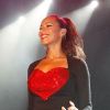 Leona Lewis se produit sur la scène du club G-A-Y à Londres, samedi 3 septembre 2011.