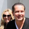 Petra Ecclestone et son mari James Stunt sont allés faire un peu de shopping chez Brioni avant de rejoindre sa soeur Tamara dans un Starbucks à Beverly Hills le 3 septembre 2011
 