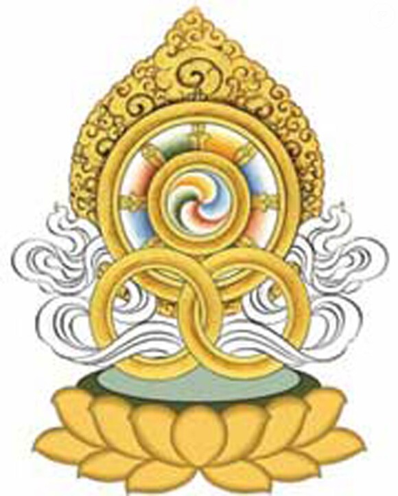 Le roi dragon Jigme Khesar du Bhoutan se mariera le 13 octobre 2011. En photo, le symbole des mariés.