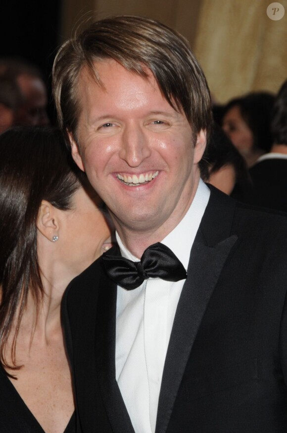 Le réalisateur Tom Hooper le 27 février dernier à Los Angeles à l'Academy Awards
