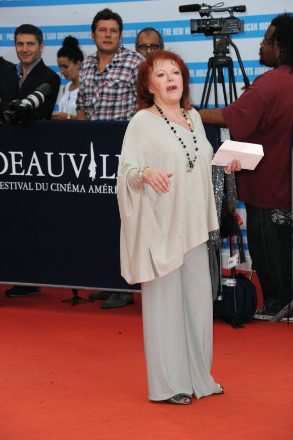 Régine lors de la cérémonie de clôture du festival du film américain de Deauville, le 10 septembre 2011