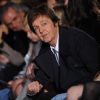 Paul McCartney au défilé de sa fille Stella, à Paris, le 7 mars 2011.