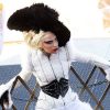 Lady Gaga immortalisée par Annie Leibovitz dans les rues de New York pour le magazine Vanity Fair, le 12 septembre 2011.