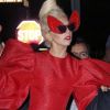 Le shooting d'Annie Leibovitz s'est poursuivi jusque tard ans la soirée avec Lady Gaga, à New York, le 12 septembre 2011.