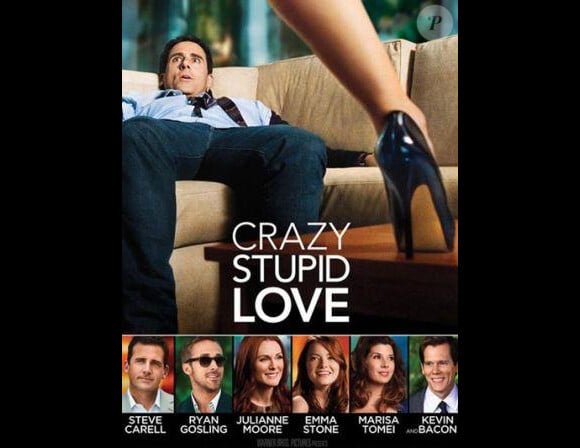 L'affiche du film Crazy, Stupid, Love