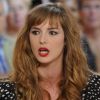 Louise Bourgoin sur le plateau de l'enregistrement de Vivement Dimanche le 14 septembre 2011 à Paris 