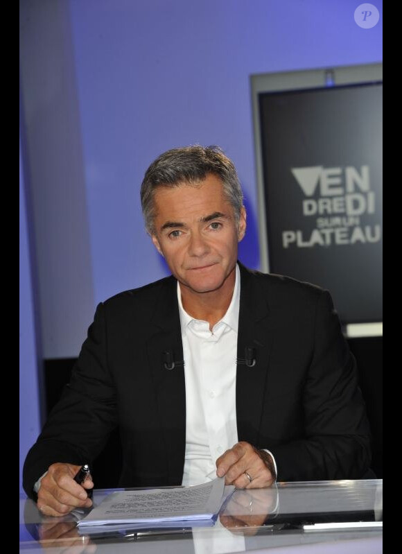 Cyril Viguier lors de l'émission Vendredi sur un plateau présentée par Cyril Viguier, et consacrée à Laurent Gerra. Émission diffusée vendredi 16 septembre à 23h sur France 3