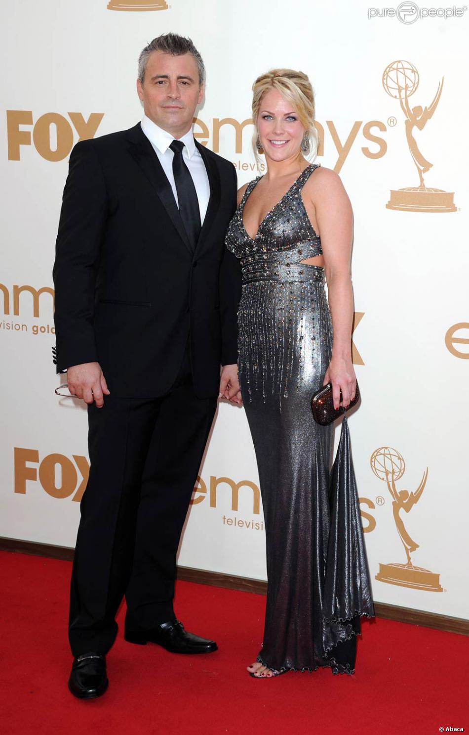 Matt LeBlanc et son Andrea lors de la 63e édition des Emmy Awards. 18