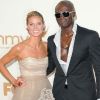 Heidi Klum et Seal lors de la 63e édition des Emmy Awards. 18 septembre 2011