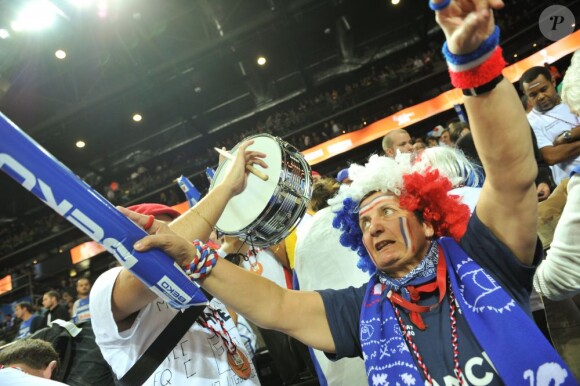 L'équipe de France s'est inclinée en finale des championnats d'Europe de basket face aux Espagnols le dimanche 18 septembre 2011 malgré le soutien du public