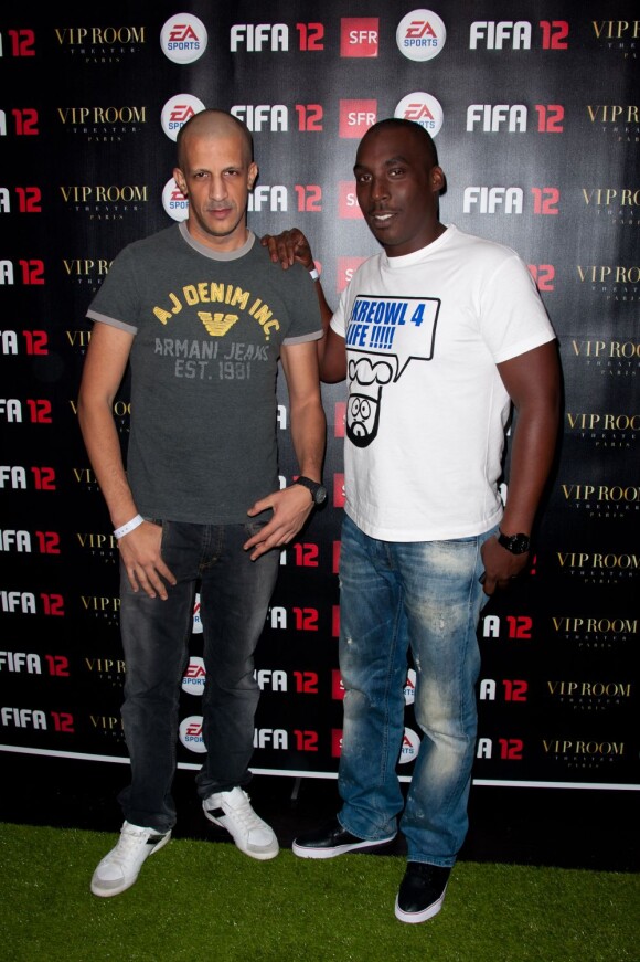 Rim'K et A.P. du 113 à la soirée FIFA 2012 le 19 septembre 2011 au VIP ROOM de Paris