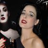 Femme totale, Dita von Tesse présente son premier parfum à la presse, au Negresco à Nice, le 20 septembre 2011.