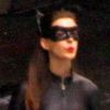 Anne Hathaway en Catwoman sur le tournage de The Dark Knight Rises à Los Angeles le 25 septembre 2011