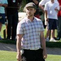 Justin Timberlake n'a pas raté son rendez-vous sur les greens