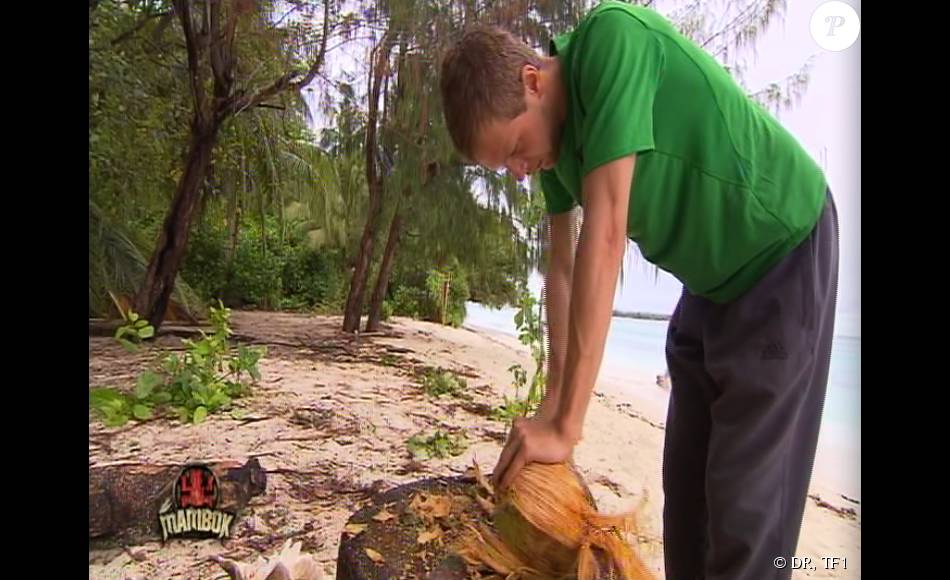 Maxime dans Koh Lanta, vendredi 30 septembre 2011, sur TF1 ...