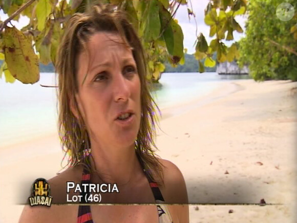 Patricia dans Koh Lanta, vendredi 30 septembre 2011, sur TF1
