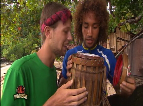 Maxime et Laurent ont trouvé le riz dans Koh Lanta, vendredi 30 septembre 2011 sur TF1