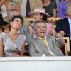 Edouard de Rotschild et Irene Salvador.
L'édition 2011 du Qatar Prix de l'Arc de Triomphe a vu le sacre inattendu de la pouliche allemande Danedream, auteure du nouveau record de l'épreuve. Un scénario explosif auquel célébrités et turfistes ont assisté à Longchamp.