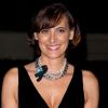Inès de la Fressange à la soirée Hogan by Karl Lagerfeld pendant la Fashion Week parisienne le 30 septembre 2011