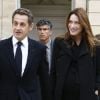 Carla-Bruni Sarkozy et son mari Nicolas Sarkozy ont accueilli les   visiteurs des Journées du Patrimoine le samedi 17 septembre 2011