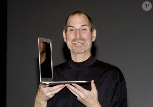 Steve Jobs à San Francisco, le 15 janvier 2008.