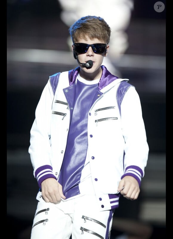Justin Bieber à Mexico, le 1er octobre 2011.