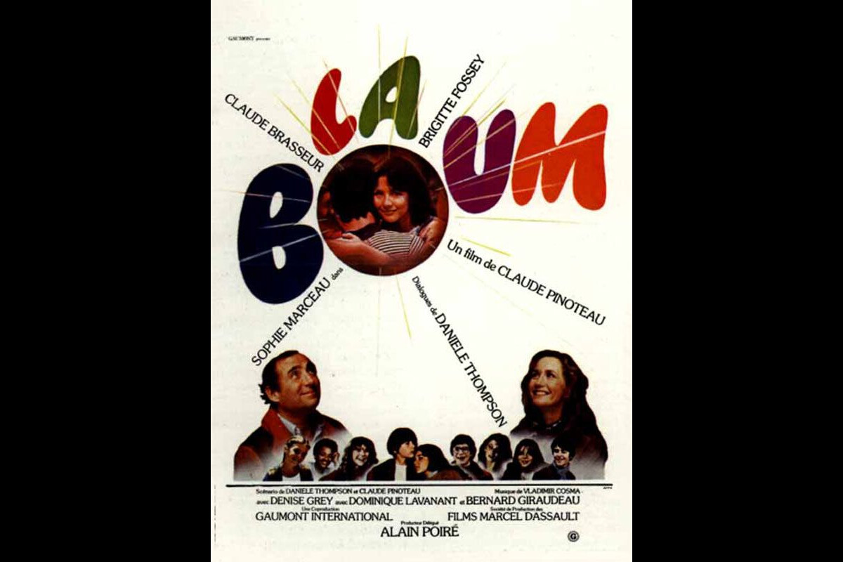 Affiche De Film La Boum, Poster 42x29,7 Cm, État Neuf