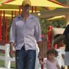 Jerry O'Connell passe l'après-midi avec sa fillette à Los Angeles, le 26 septembre 2011.