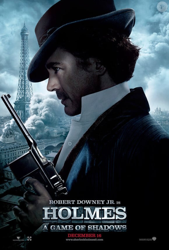 L'affiche parisienne de Sherlock Holmes : Jeu d'ombres