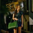 Leighton Meester alias Blair Waldorf dans Gossip Girl. Elle n'oublie jamais d'accessoiriser ses tenues avec le dernier it-bag à la mode 