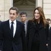 Carla Bruni-Sarkozy et son époux Nicolas en septembre 2011.