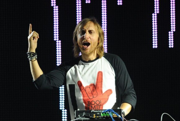 David Guetta à Moscou le 1er octobre