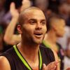 Tony Parker, le 14 octobre 2011 à Villeurbanne
